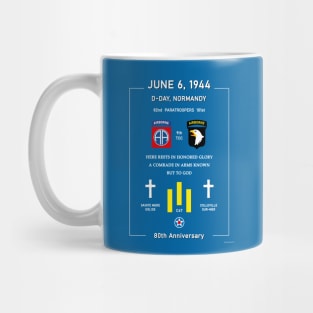 D-Day 80th Anniversary June 6 1944 Normandy landing Mug